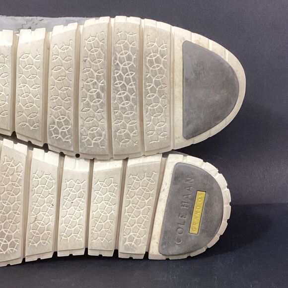 Cole Haan Grand Os -Women's Sz 8.5(B) -Gray Suede -Oxford Dress Shoes D44059 - Picture 10 of 11